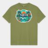 Heavyweight Cotton Unisex Garment Dyed T-Shirt Thumbnail